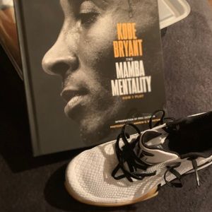 Kobe Bryant sneakers and book!